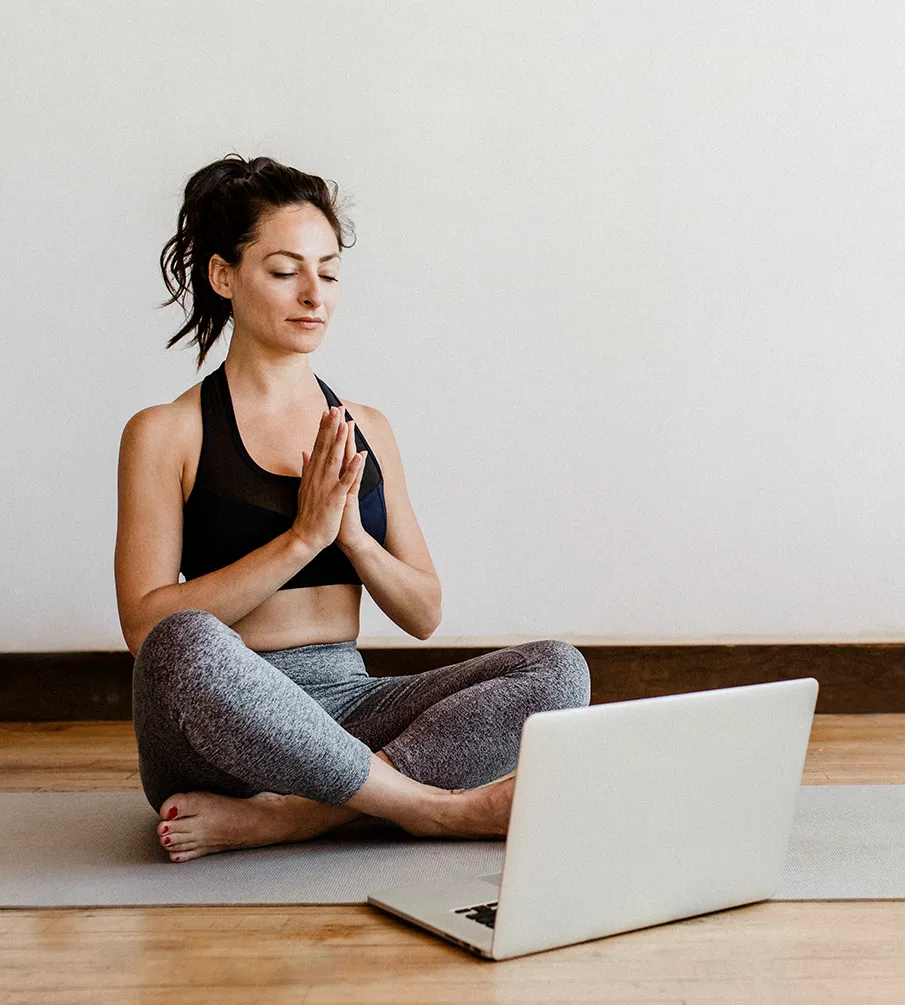 yoga at home